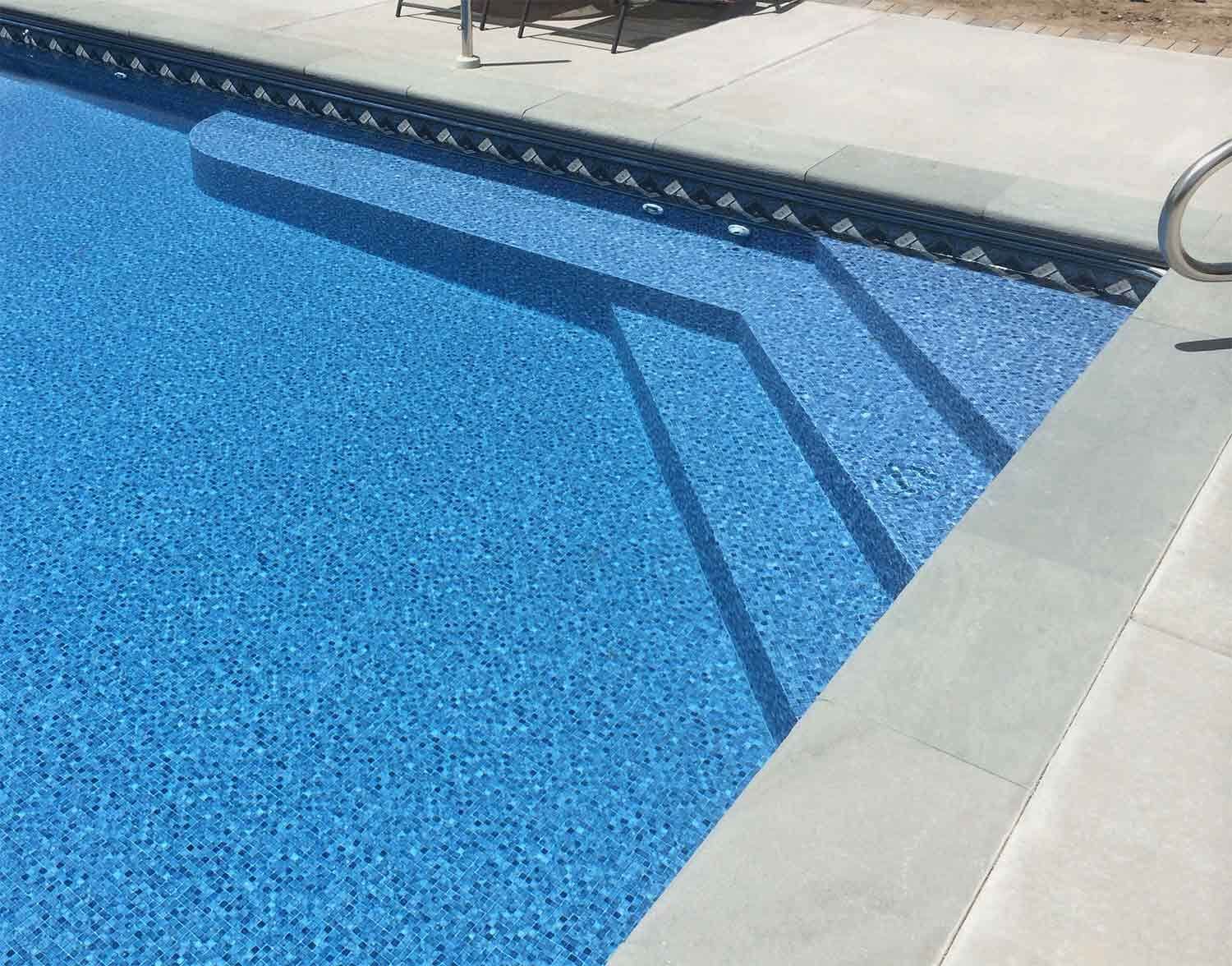 Pool Sun Bench Installation, SoFlo Pool Decks and Pavers of Boca Raton